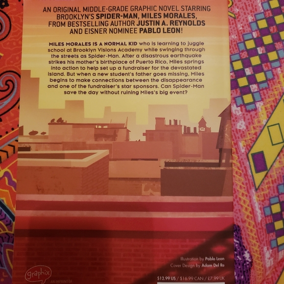 🕷 Spiderman Miles Morales Shockwave Graphic Novel 🕷 - Picture 4 of 4